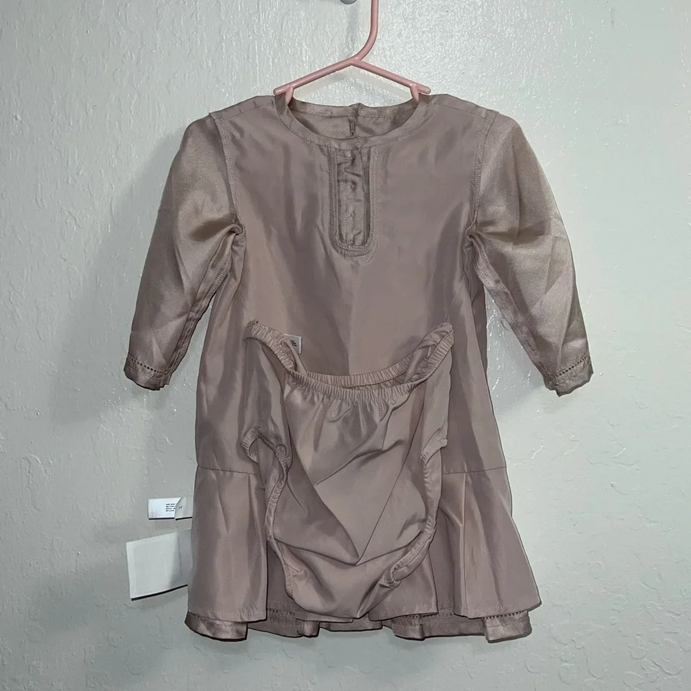 NWT! 100% silk Baby Gap x Stella McCartney dress. Size 2T - Picture 10 of 12